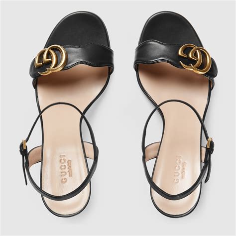 gucci sandals women black.